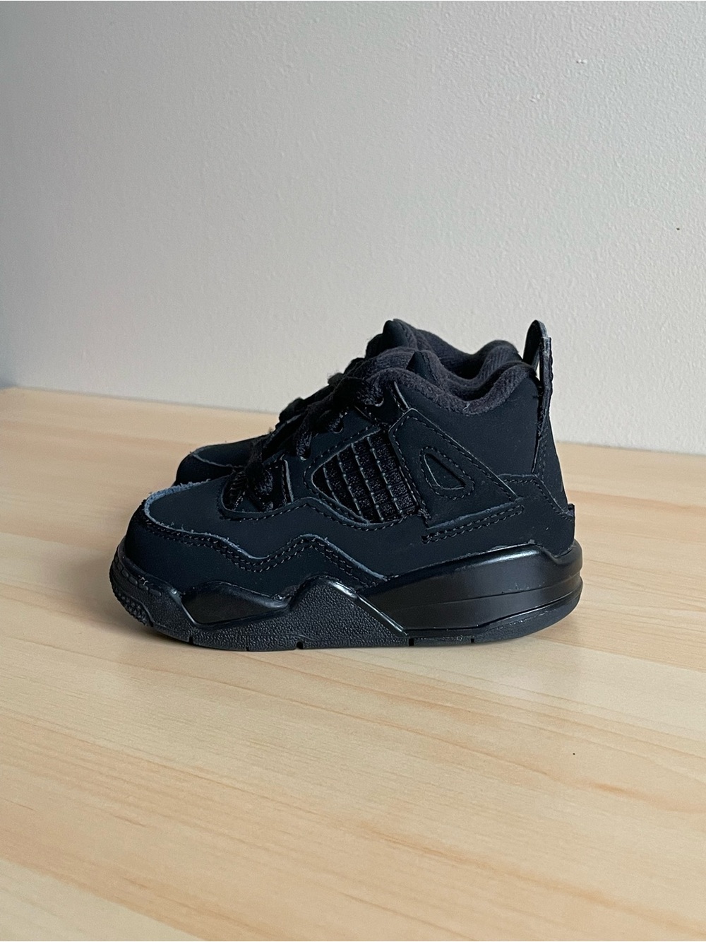 Air Jordan 4 Retro TD 'Black Cat' 2020 Toddler